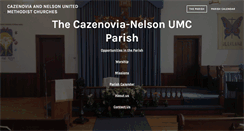 Desktop Screenshot of cazenovianelsonumchurch.org